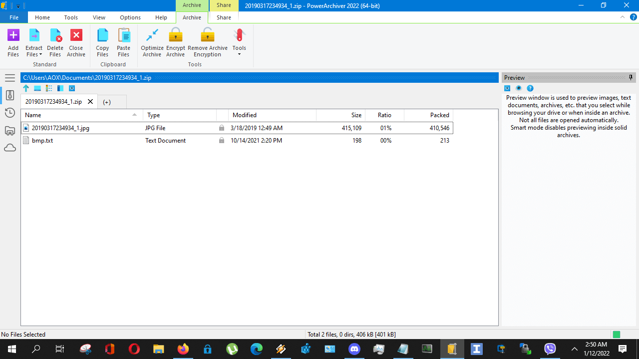 PowerArchiver 2023 - New Interface