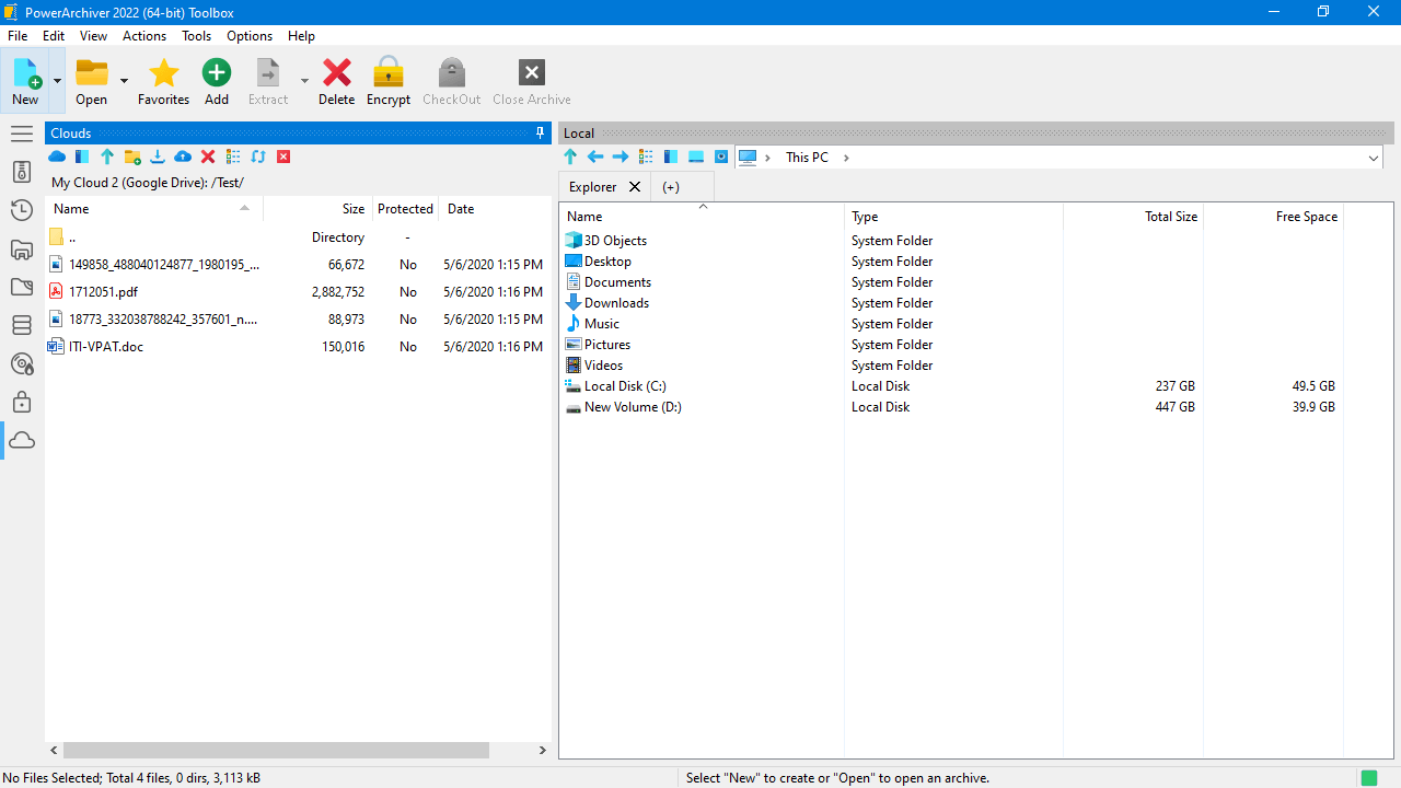 PowerArchiver 2022 - New Interface